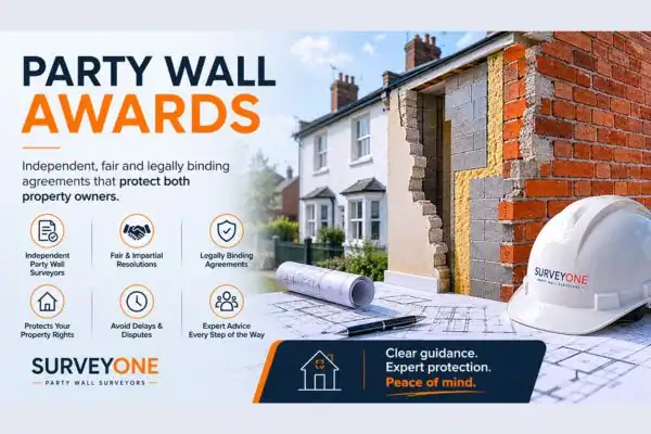 Contact our team today to see if you require party wall awards Wimbledon