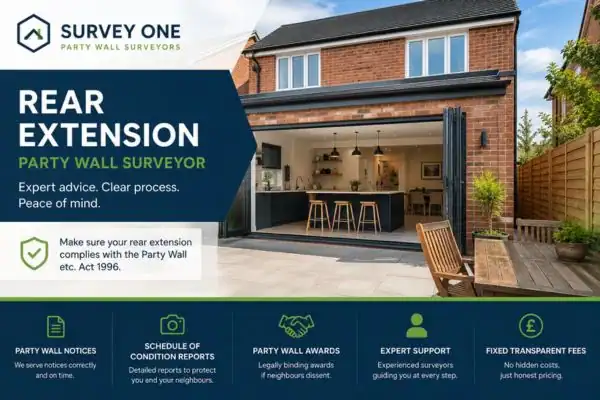 How we can create a party wall agreement for your rear extension Wimbledon